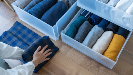 衣替え・服の整頓