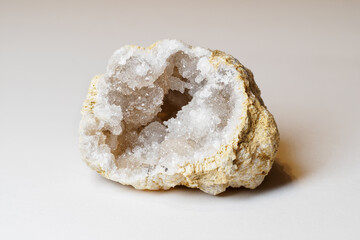 Detail of druse crystal crystals.