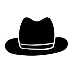 The illustration of hat icon vector. Suitable fashion, lifestyle  icon, sign or symbol.