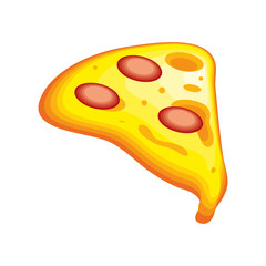 slice pizza food