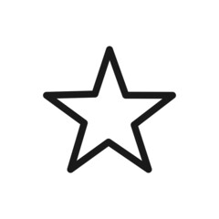 white star - Vector icon star Icon Vector.star icon.star.icon vector. Line stars.