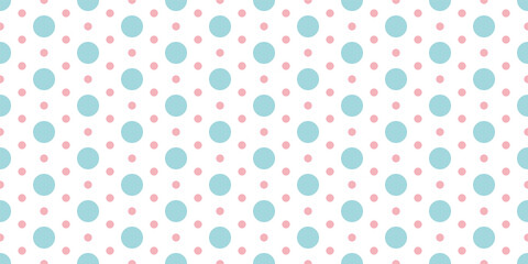 Dot illustration background. Seamless pattern. Vector.ドットイラストのパターン