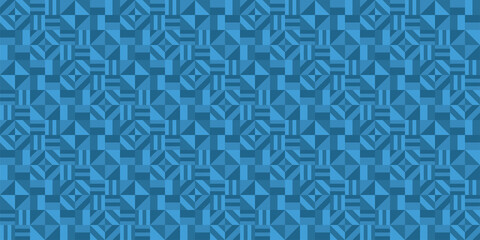 Geometric shapes background. Seamless pattern.Vector. 幾何学パターン