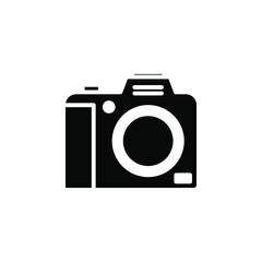 Camera, Photography, Digital, Photo Solid Icon Vector Illustration Logo Template. Suitable For Many Purposes.