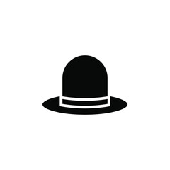 Hat, Accessory, Fashion Solid Icon Vector Illustration Logo Template. Suitable For Many Purposes.