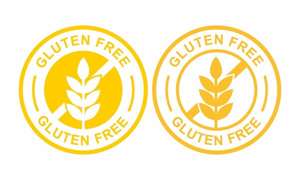 Gluten free logo design badge