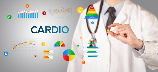 Fototapeta premium Nutritionist giving you a pill