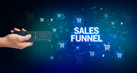 male hand holding wireless peripheral