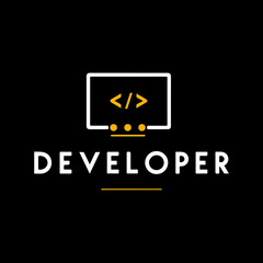 Obraz premium Developer