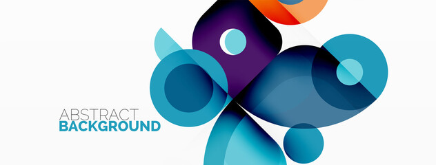 Colorful geometric pattern, minimal abstract background for wallpaper, banner, presentation