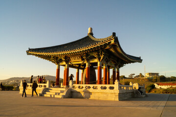 Obraz premium Friendship Bell in San Pedro, California.
