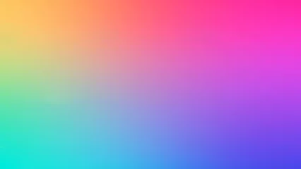 Wandcirkels plexiglas colorful gradient background © thekopmylife
