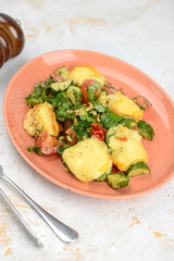 stew with vegetables