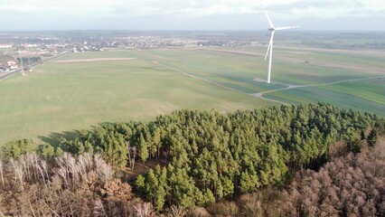 wind turbines farm © Patryk