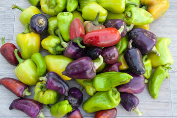 pepper, sweet pepper, pepper pod, food, background, texture, vegetables, place for text