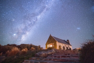 ニュージーランドテカポの星空