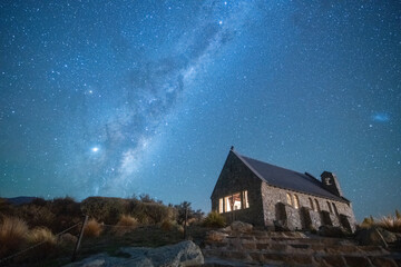 ニュージーランドテカポの星空