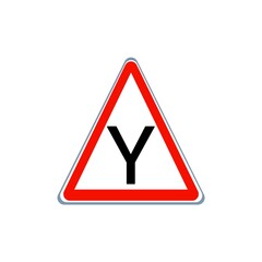 All types of traffic icon symbols white background. Right sign and left sign no parking