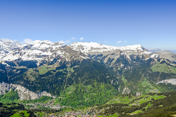 Lauterbrunnen, Lauterbrunnental, Schilthorn, Mürren, Winteregg, Staubbach, Wasserfall, Wanderweg,...