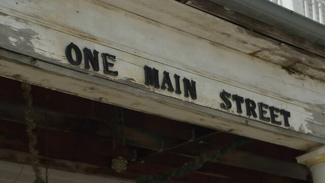 One Main Street, an old building address in the USA.