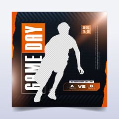 sport social media banner template © Randa