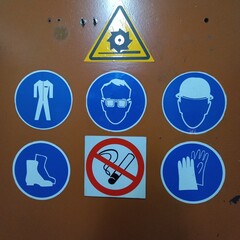 radiation hazard sign