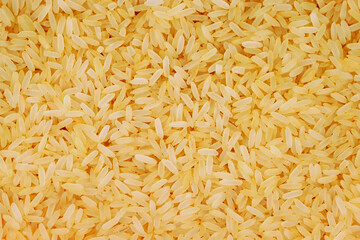 Langkornreis in einer Nahaufnahme