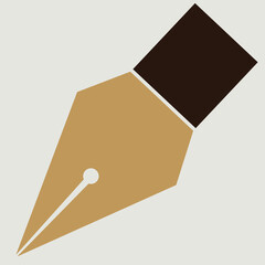  vector illustration of a pen
