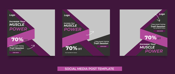 social media post Special athlete sport template
