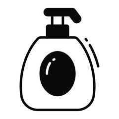 moisturizer icon, trendy Style, Isolated on White Background, Stock vector illustrations.