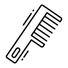comb icon, trendy Style, Isolated on White Background, Stock vector illustrations.