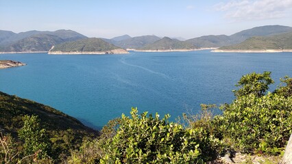 Fototapeta premium 萬宜水庫東壩