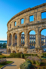Fototapeta premium The Pula Arena - Roman amphitheatre in Croatioa