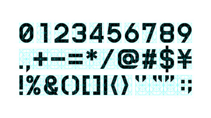 白銀比 数字 記号 セット