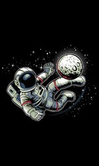 Astronaut football © yogas