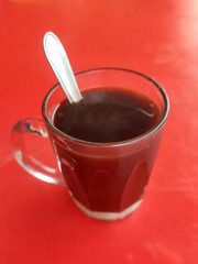 Tea. Served cold and hot. Tea powder is brewed with hot water and enhances the aroma. Served in a...