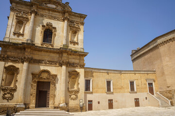 Obraz premium Mesagne, Brindisi province, Apulia: historic buildings