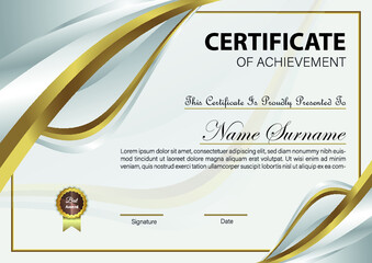 certificate design - obrazy, fototapety, plakaty