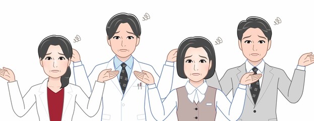 4人の医療関係者