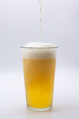 
beer mug full of beer