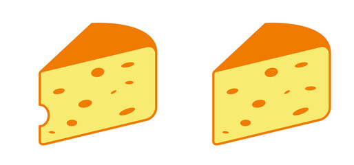 Cheese black icon or symbol. Happy national cheese day June 4 American Cheese Month October  candle point, 