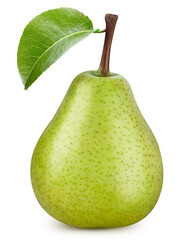 pear isolated on white background