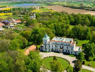 A noble castle in the south of Poland