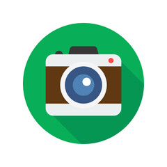 Camera vector icon symbol design