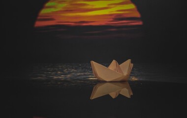 Paper boat