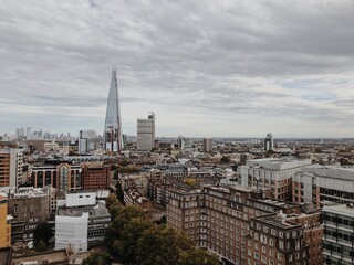 London view from the top of the city