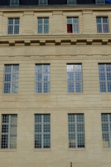 The castle of Vincennes just after its wonderful renovation. The 10th November 2021, Vincennes, France.