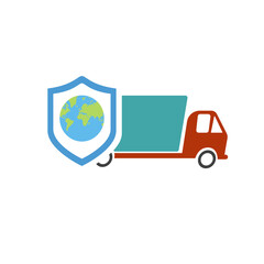 free shipping icon, vector illustration