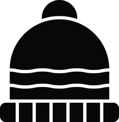 Beanie Vector Icon Design Illustration