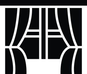 Window Vector Icon Design Illustration